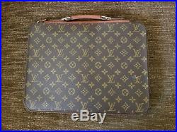 Louis Vuitton Authentic Vintage Portfolio Document Holder 15 Proof Stamped | United States Used ...