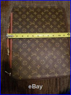 Louis Vuitton Authentic Vintage Portfolio Document Holder 15 Proof Stamped | United States Used ...