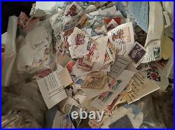 10 Pounds of USA and Worldwide Stamps on paper Free Shipping