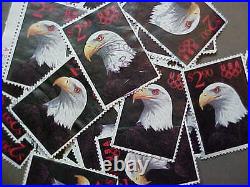 100 Used Stamps #2540 2.90 Eagle/priority Mail