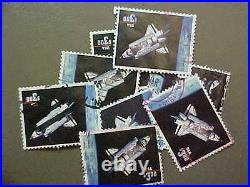 100 Used Stamps #2544 $3 Challenger Shuttle (1995) / Priority