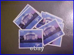 100 Used Stamps #4347a $3.85 Jefferson Memorial (2003) / Priority