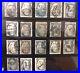 18 Used Black Jack Stamps 1863-1869 Scott’s 73 And 93
