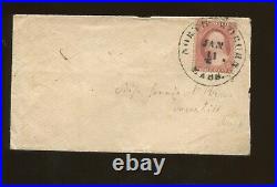 1857 United States Postage Stamp #25A Used On Cover Position 8R5L APS Certified