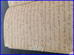 1863 CONFEDERATE SOLDIER'S DIARY with GETTYSBURG CONTENT! FANTASTIC
