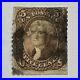 1863 U. S. 5c Stamp #76 Thomas Jefferson Brown