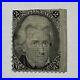 1867 U. S. 2c Stamp #93 Andrew Jackson F Grill