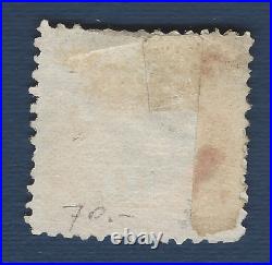 1869 US STAMP #116 USED 10c WITH GRILLE