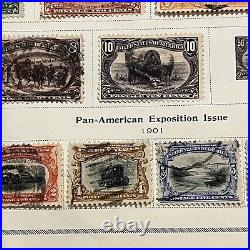 1880s 1890s U. S. STAMPS TRANS-MISSISSIPPI SHORT SET, PAN-AMERICAN SET, AND MORE