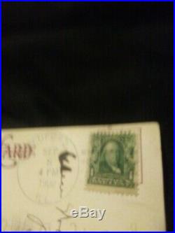 1908 1 Cent Ben Franklin Stamp