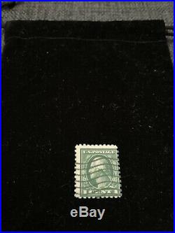 1912 1922 GREEN George Washington RARE One 1 Cent Stamp U. S. Postage U. S. A