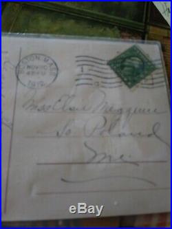 1912 GREEN George Washington One 1 Cent Stamp U. S. Postage One Side Uncut RARE