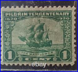 1913-1920 US Postage Panama-pacific, Pilgrim Tercentenary Album Page Mint/Used