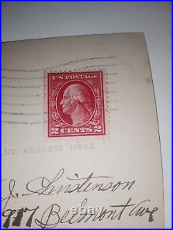 1914 George Washington 2¢ Stamp Type 1