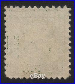 1917 US, 1c stamp, Used, George Washington, Sc 498 g, Perf 10 at Top