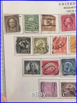 1922-25 Us Stamps Very Rare 23 Collection Scott Stamp Used
