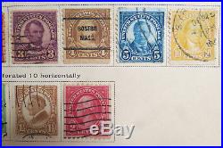 1922-26 US Stamp Very Rare 20 Collectible Scott Stamps. Attic treasure