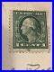 1923 George Washington 1 Cent Stamp With Post Card Of Center Rare