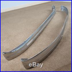 1933 Ford Bumpers Pair Re-chromed Original 33 Rear & Front Set with C Stamp