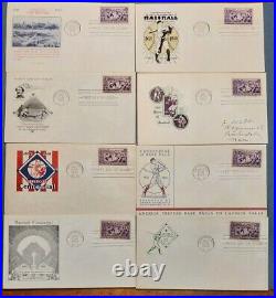 1939 Baseball Centennial FDC Collection Cooperstown, NY Issues