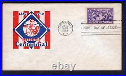 1939 Baseball Centennial FDC Collection Cooperstown, NY Issues