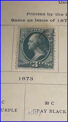 1940 The American Album For United States Stamps George Washington