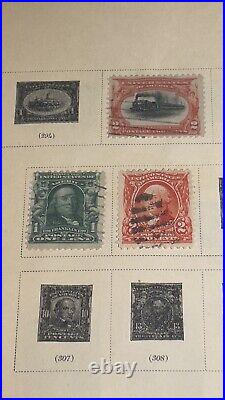 1940 The American Album For United States Stamps George Washington