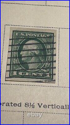 1940 The American Album For United States Stamps George Washington