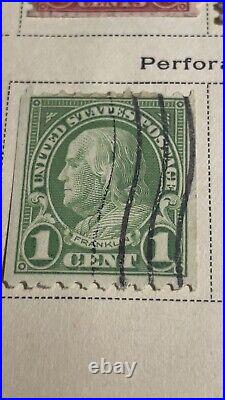 1940 The American Album For United States Stamps George Washington