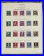 1940 Us Stamps Complete Album Page American Authors Poets Educators Scientists