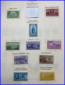 1950 United States Commemoratives Variety Issues Mint Hinged OG & 1 Used
