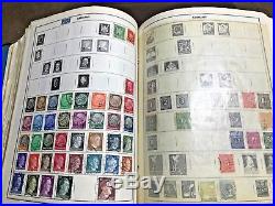 1956 Minkus Master Global Stamp Album A Z with over 1600 Stamps