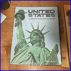 1996 Harris United States Liberty Stamp & Plate Album with 950-1050 Stamps J2