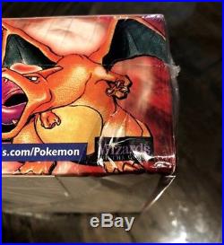 1999 Pokemon Base Booster Box Green Wing Charizard, 1 Country Code, Clear Wrap