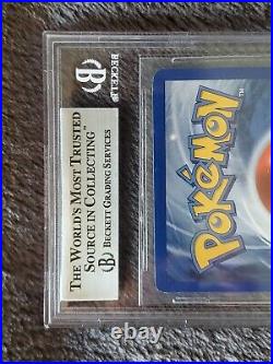 1999 Pokemon Base First Edition CHARIZARD Shadowless HoloThick Stamp BGS 8.5