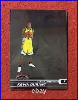 2007-08 Topps Stadium Club Kevin Durant Chrome RC Rookie /1999 #102