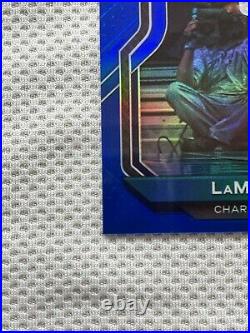 2020-21 Panini Prizm #278 LaMelo Ball Blue Prizm Rookie Card RC #'d 122/199 SSP