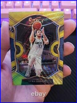 2020-21 select luka doncic concourse GOLD WAVE auto /10