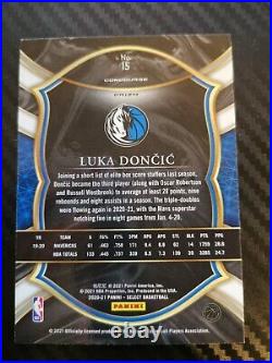2020-21 select luka doncic concourse GOLD WAVE auto /10