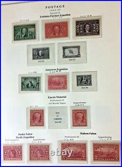 3 Album Set Scott Platinum Series U. S. Stamps 1847-1990 $7,000+ Cat