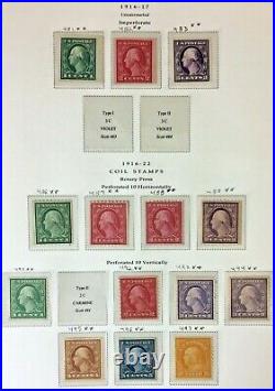 3 Album Set Scott Platinum Series U. S. Stamps 1847-1990 $7,000+ Cat