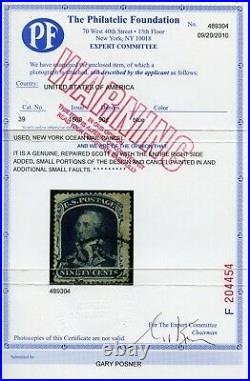 #39 Used-F-VF PF CERT (Free Next Day Del. On Orders Over $500) 2/4 GP