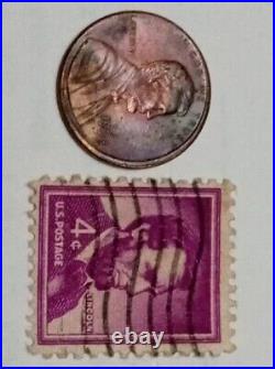 4 cents Lincoln stamp Scott #1036 Authentic U. S postal stamp