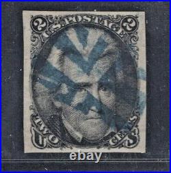 #73 Used Superb-Perfs Trimmed Beautiful Cancel withPF Cert. (JH 9/10/2020)