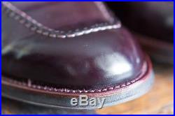 Alden Indy Boot Shell Cordovan Color #8, Size 9.5 E (RARE Horween Stamp)