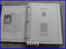 American Heirloom Stamp Album Set of 3-Includes 500 FREE U. S STAMPS