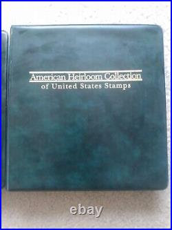 American Heirloom Stamp Album Set of 3-Includes 500 FREE U. S STAMPS