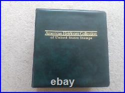 American Heirloom Stamp Album Set of 3-Includes 500 FREE U. S STAMPS