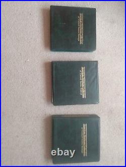 American Heirloom Stamp Album Set of 3-Includes 500 FREE U. S STAMPS