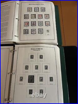 American Heirloom Stamp Collection, Volume I, II-1856-1998, see Description